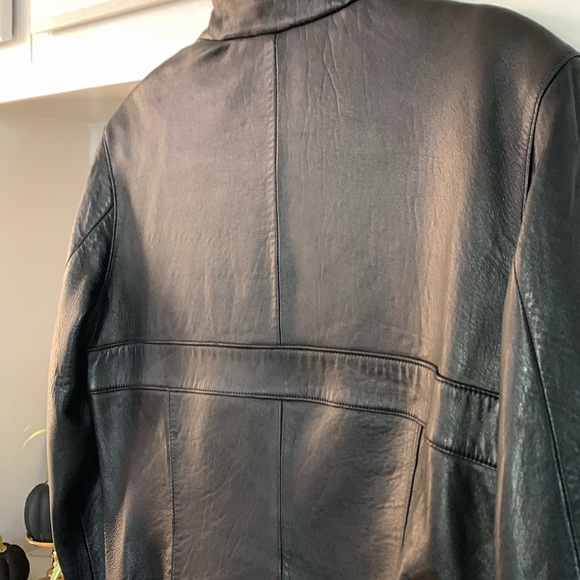 Nicole Miller leather jacket - Picture 6 of 7